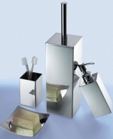 Nemesia freestanding bathroom accessory set